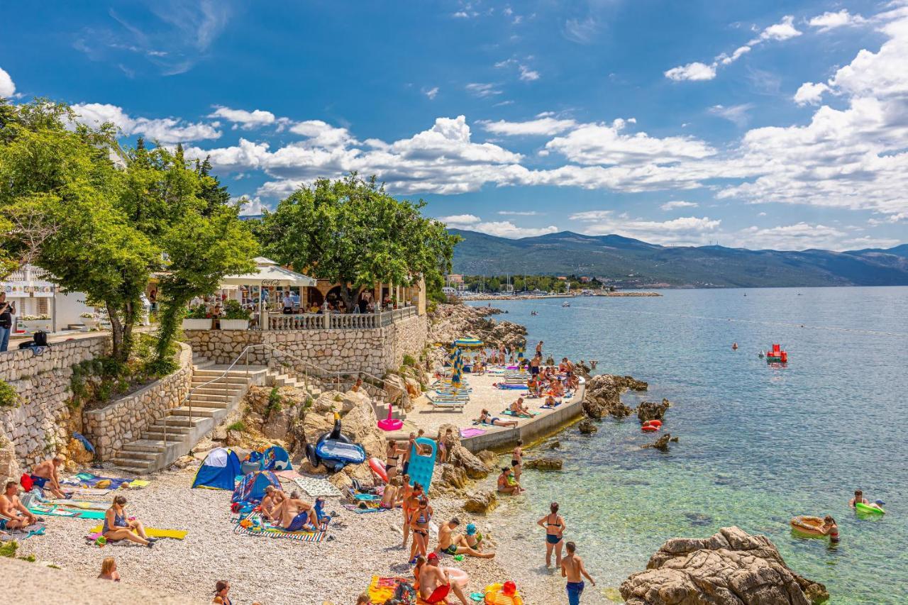 Sea La Vie Rooms Novi Vinodolski Bagian luar foto